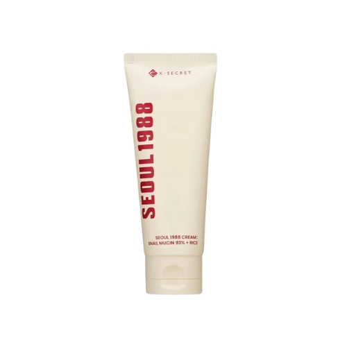 KSECRET SEOUL 1988 Cream: Snail Mucin 93% + Rice 100ml